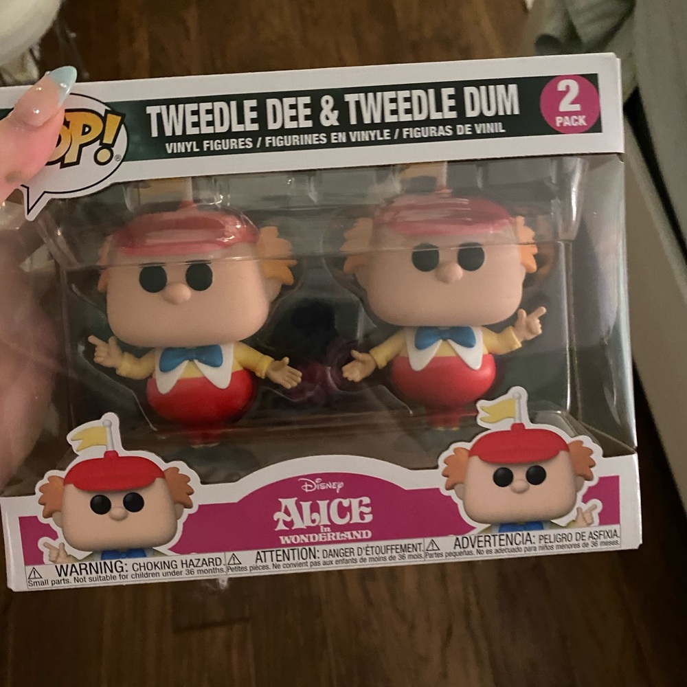 Tweedle Dee and tweedle dum funko pop